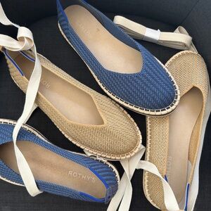 Rothy’s blue The Espadrille size 9.5